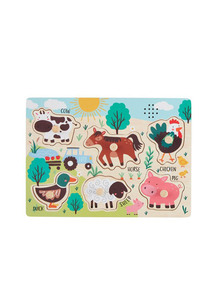 Farm Sound Puzzle by Mud Pie