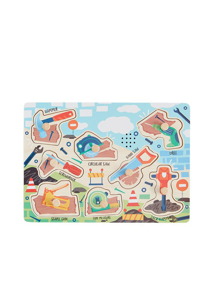 Construction Sound Puzzle by Mud Pie