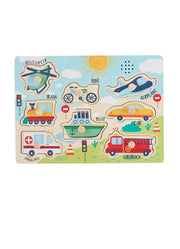 Transportation Sound Puzzle by Mud Pie