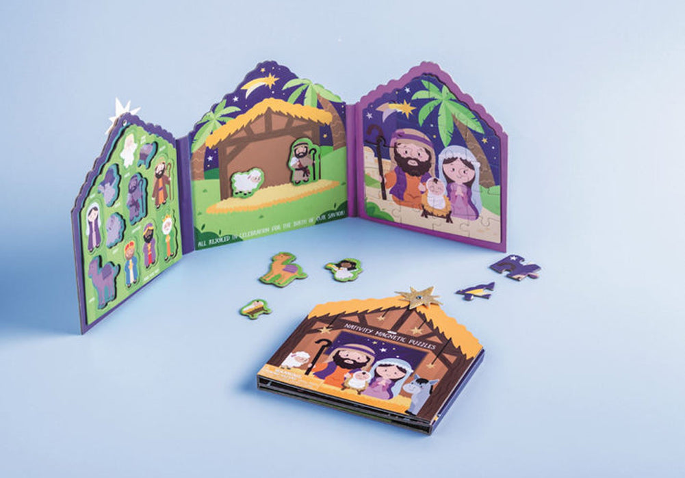 Nativity Magnetic Puzzle by Mud Pie
