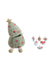 Christmas Tree Plush Set by Mud Pie