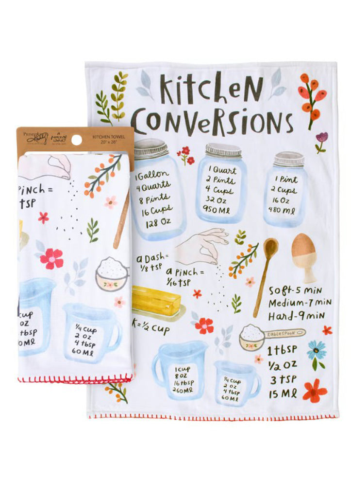 Kitchen Conversions Kitchen Towel by Primitives by Kathy