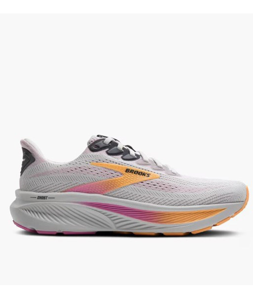 Ghost 17 in Oyster/Apricot/Pink by Brooks