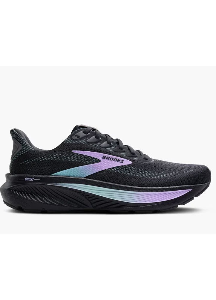 Ghost 17 in Grey/Clearwater/Purple by Brooks