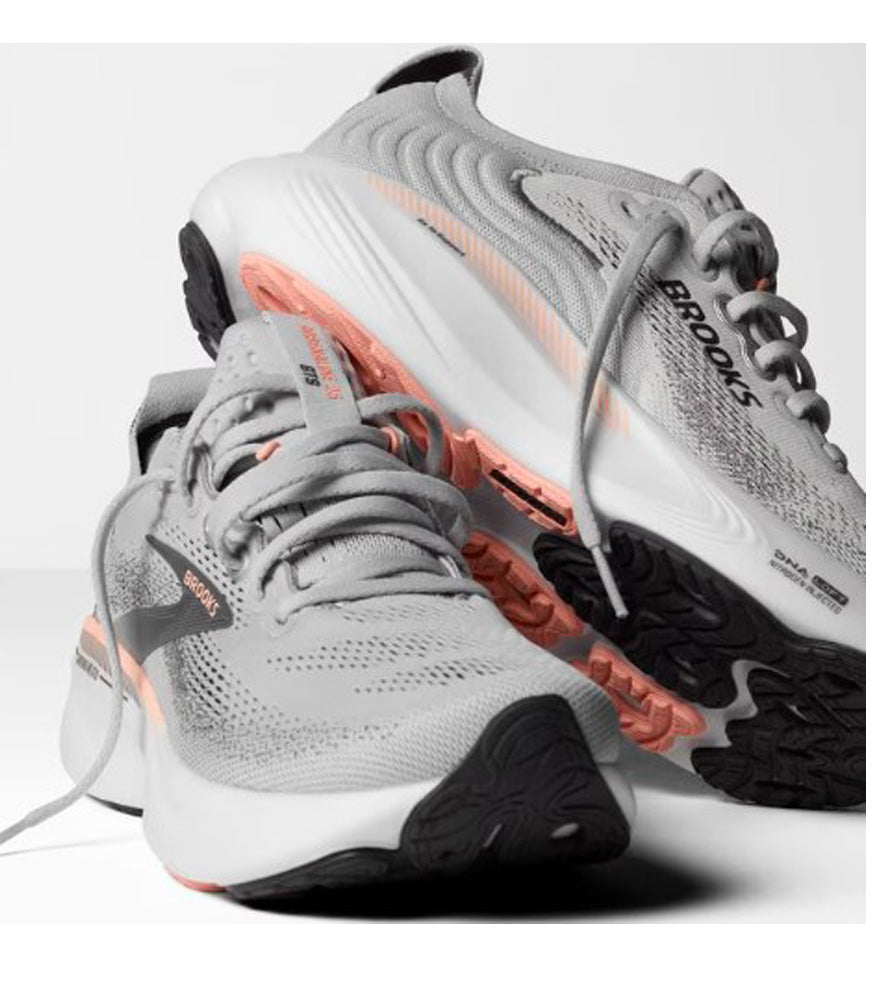 Adrenaline GTS 25 in Grey/Blackened Pearl/Coral by Brooks