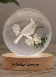 Cardinal Crystal Keepsake by Carson Home