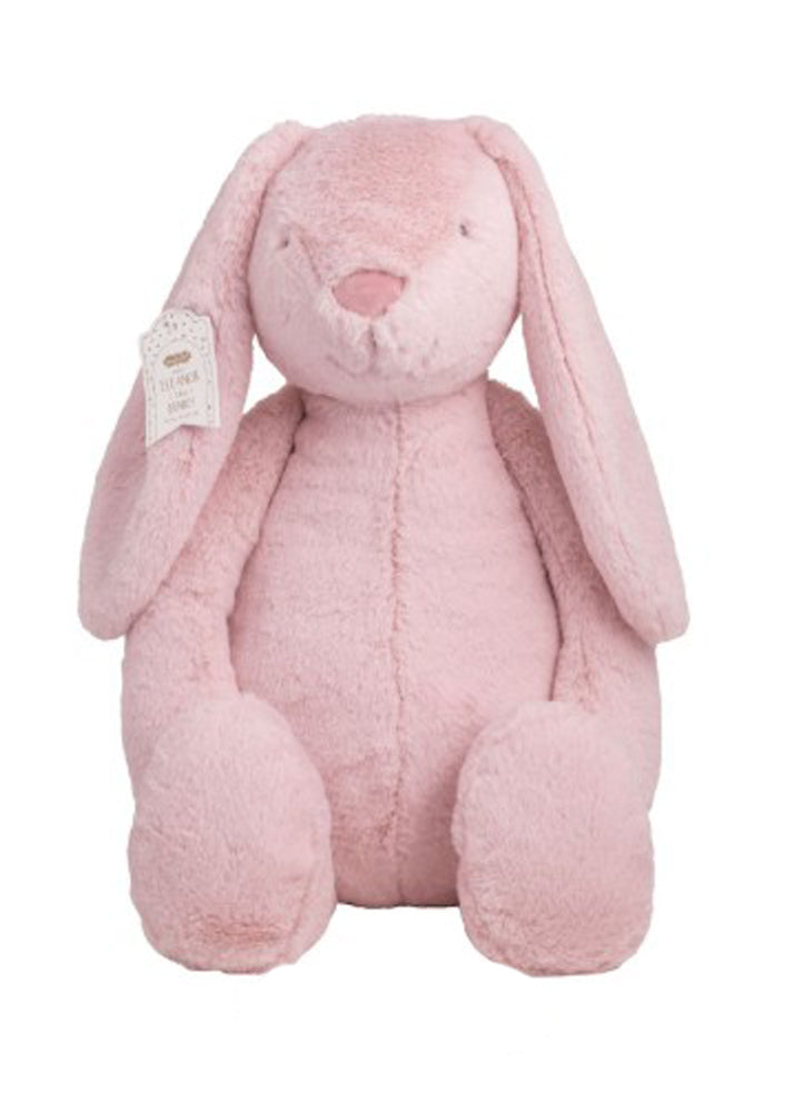 Pink Large Plush Bunny by Mud Pie