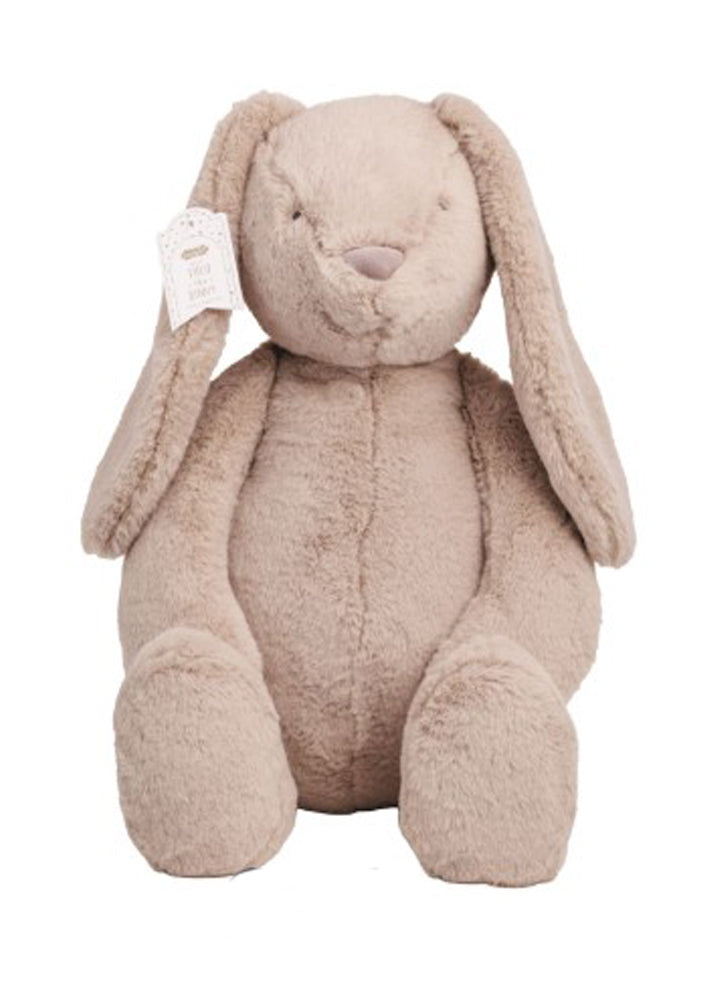 Taupe Large Bunny Plush by Mud Pie