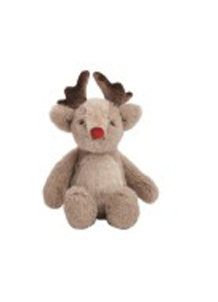Mini Brown Reindeer Plush by Mud Pie