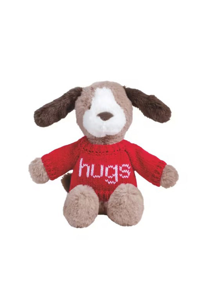 Darcy the Puppy Valentine's Plush by Mud Pie