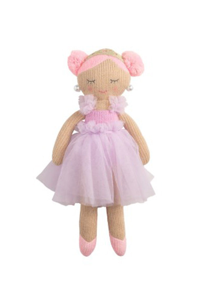 Pink Princess Knit Doll by Mud Pie