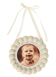 Beaded Round Wall Frame by Primitives by Kathy