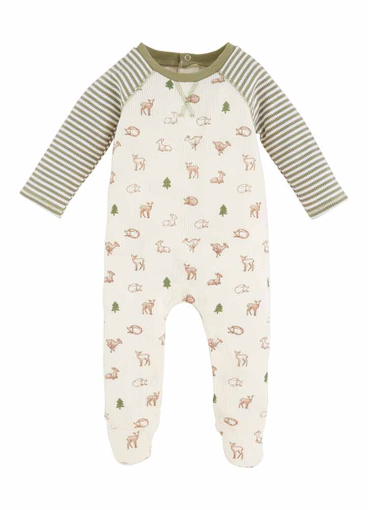 Deer Waffle Sleeper by Mud Pie