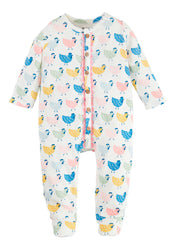 Chicken Print Sleeper by Mud Pie