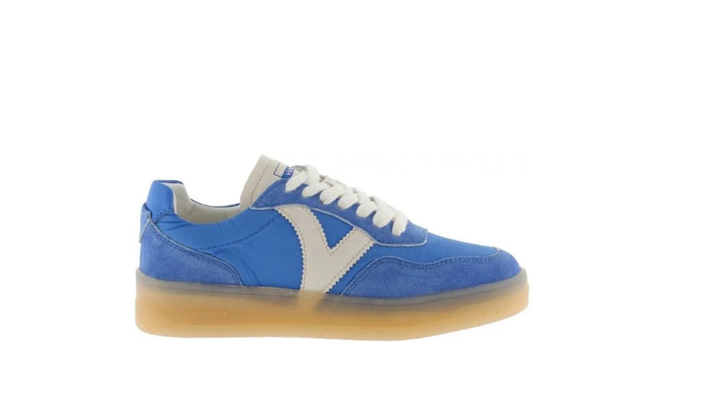 Seul Washed Suede in Blue by Victoria