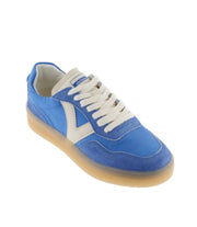 Seul Washed Suede in Blue by Victoria