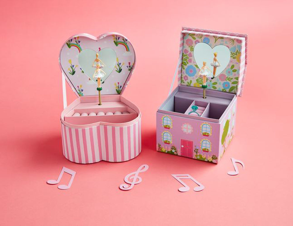 Heart Jewelry Music Box by Mud Pie