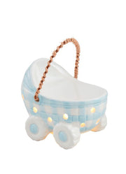 Light Up Baby Carriage Sitter by Mud Pie