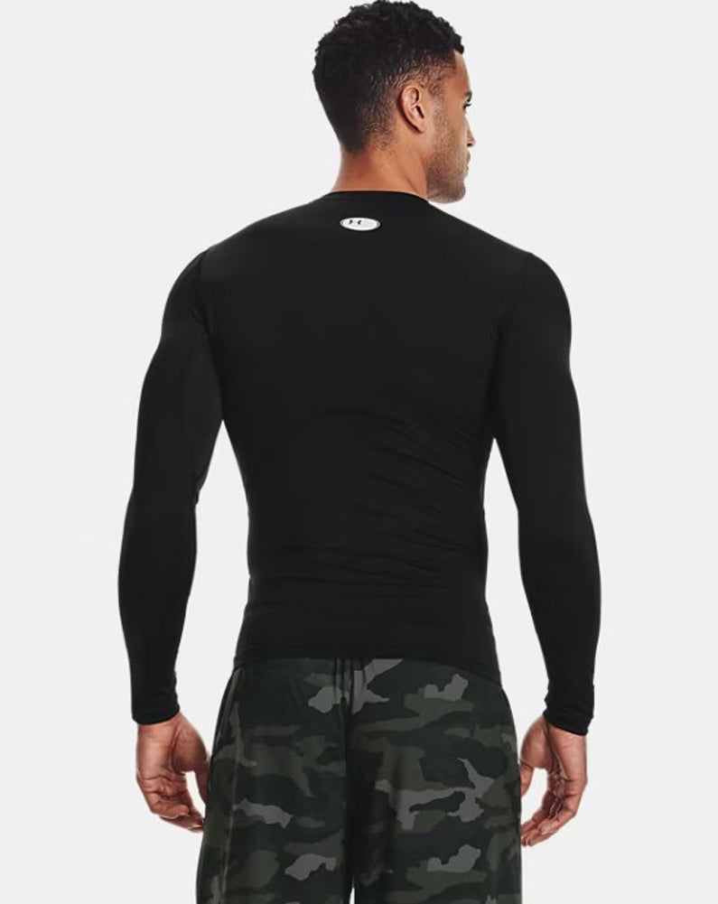 HeatGear Comp LS in Black by Under Armour