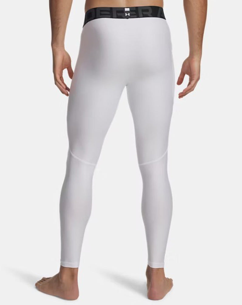 UA HG Armour Leggings in White by Under Armour
