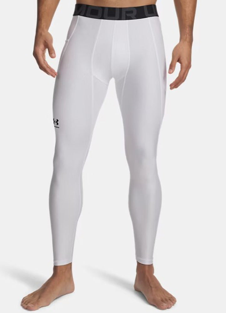 UA HG Armour Leggings in White by Under Armour
