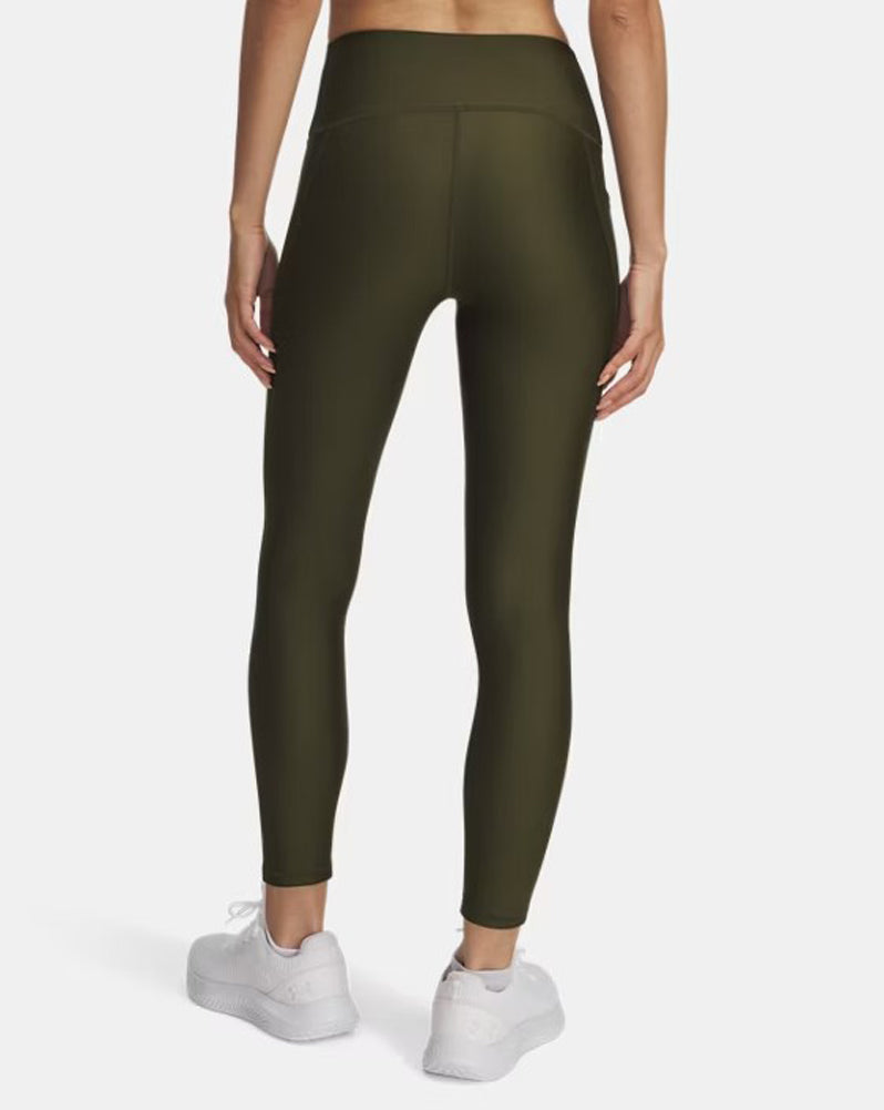 Tech Hi Ankle Legging in Green by Under Armour