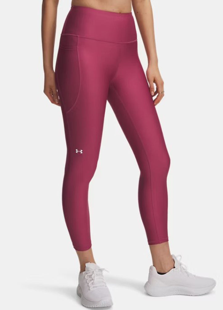 Tech Hi Ankle Legging in Red by Under Armour