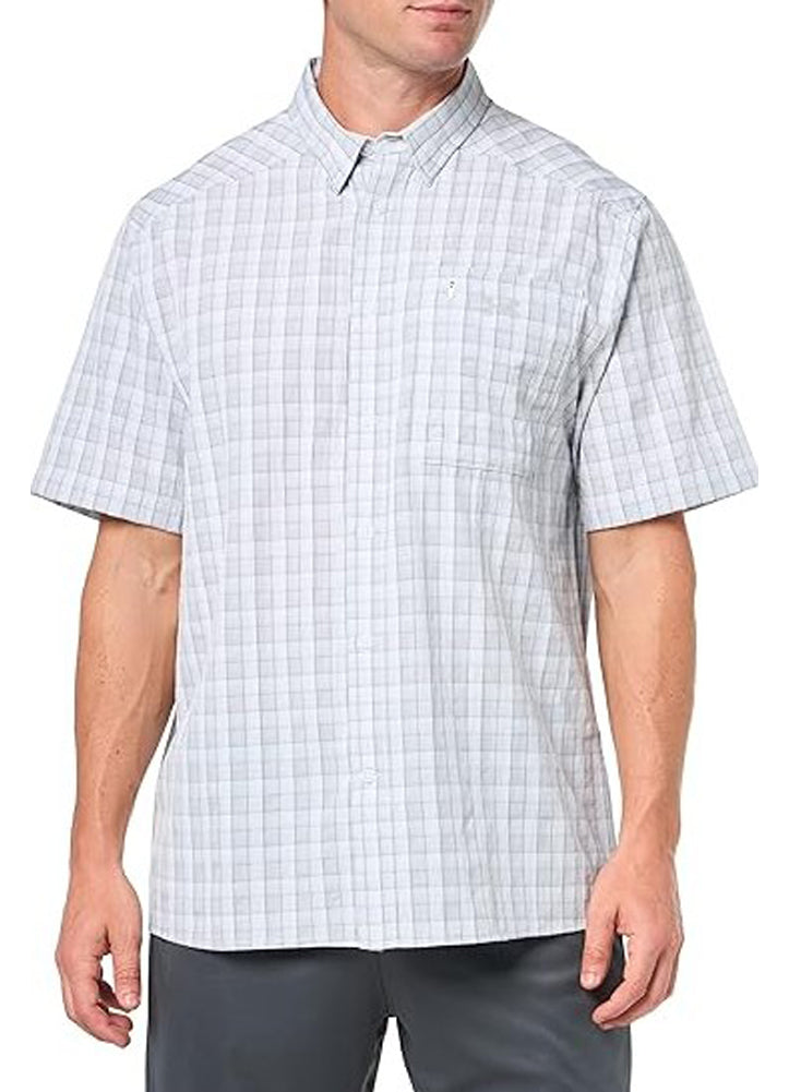 Drift Tide 2.0 Plaid SS in White by Under Armour