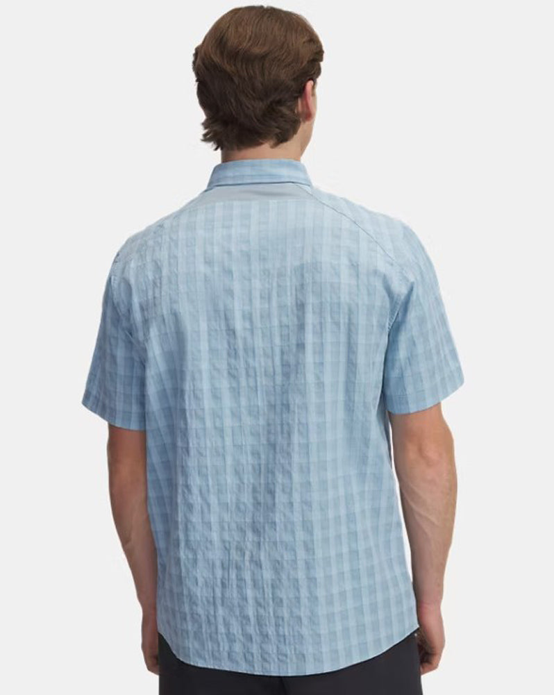Drift Tide 2.0 Plaid SS in Blue by Under Armour
