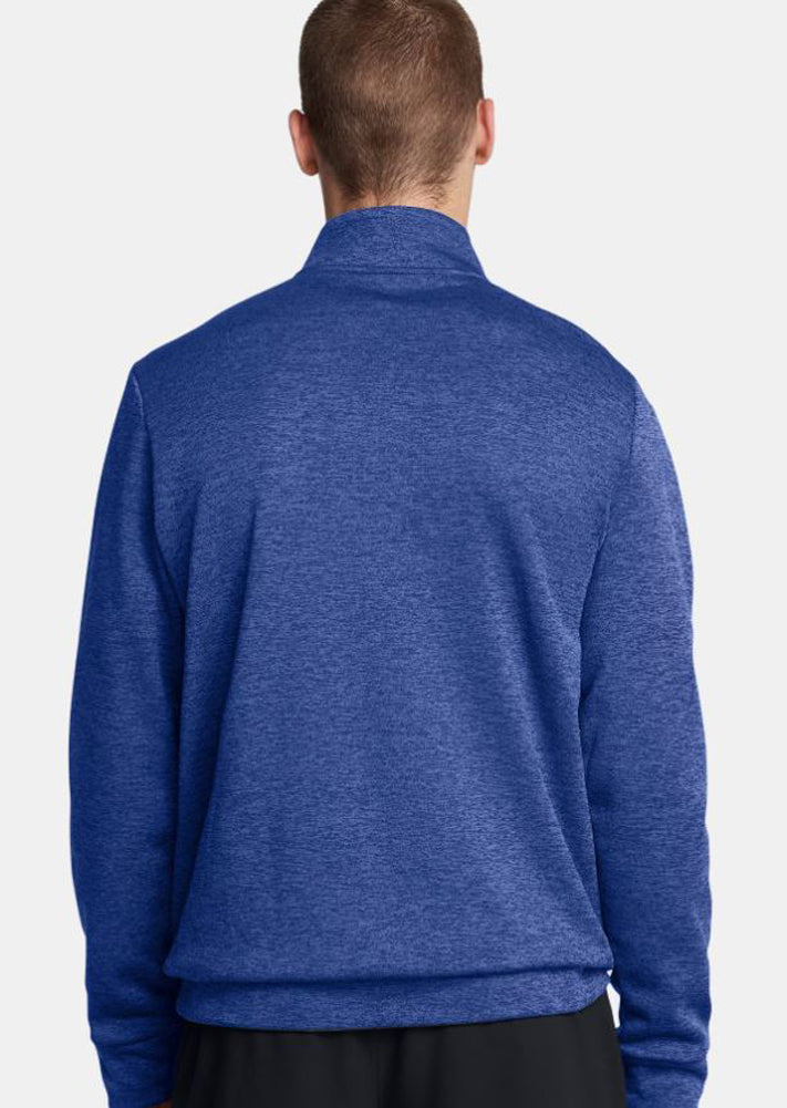 Armour Fleece Twist 1/4 Zip in Blue by Under Armour