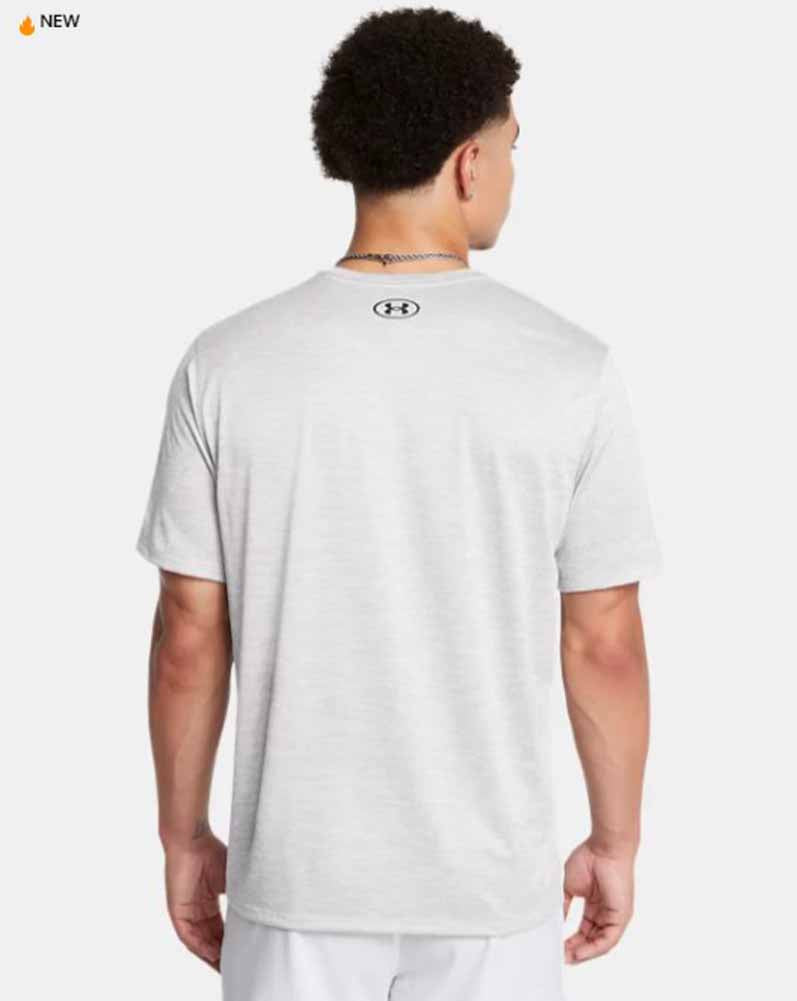 UA Tech Vent SS in Grey by Under Armour