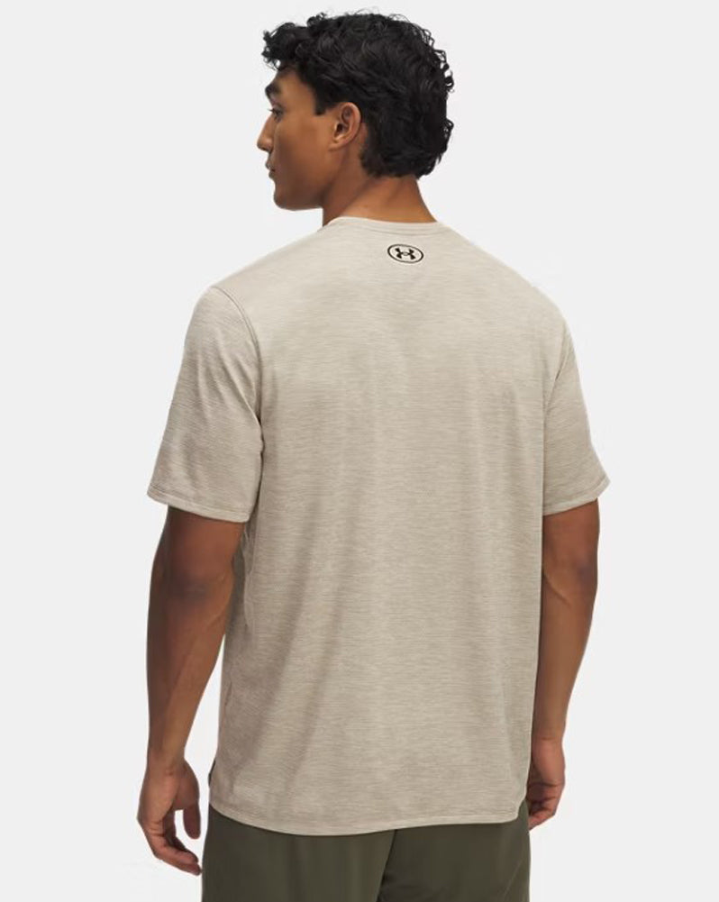 UA Tech Vent SS in Brown by Under Armour