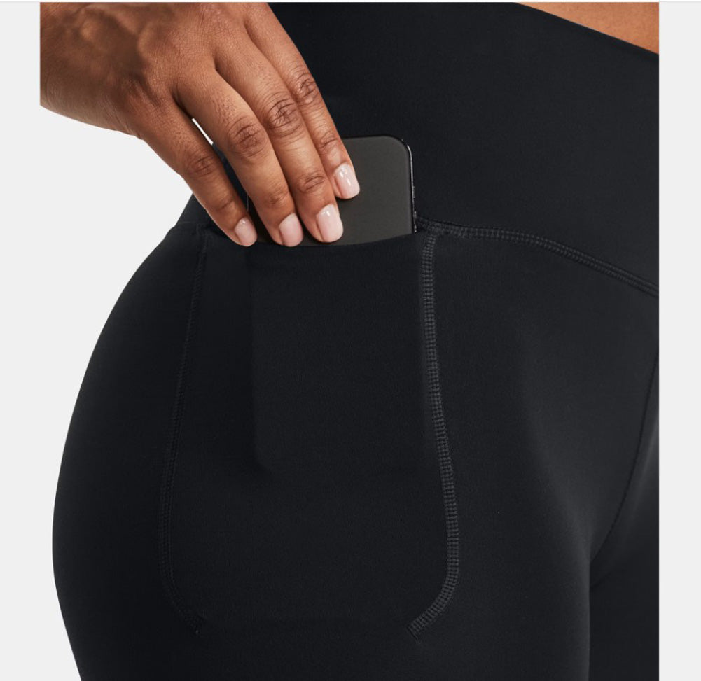 Motion Ultra HR Ankle Leggings in Black by Under Armour