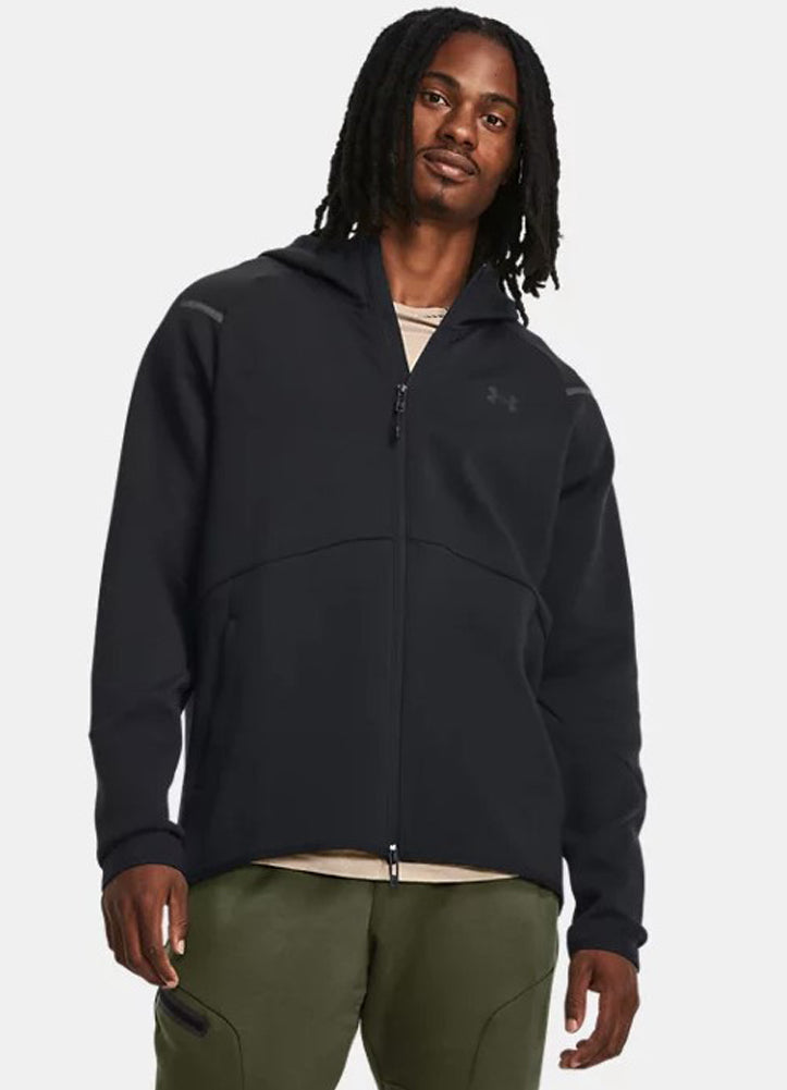 UA Unstoppable Flc FZ in Black by Under Armor