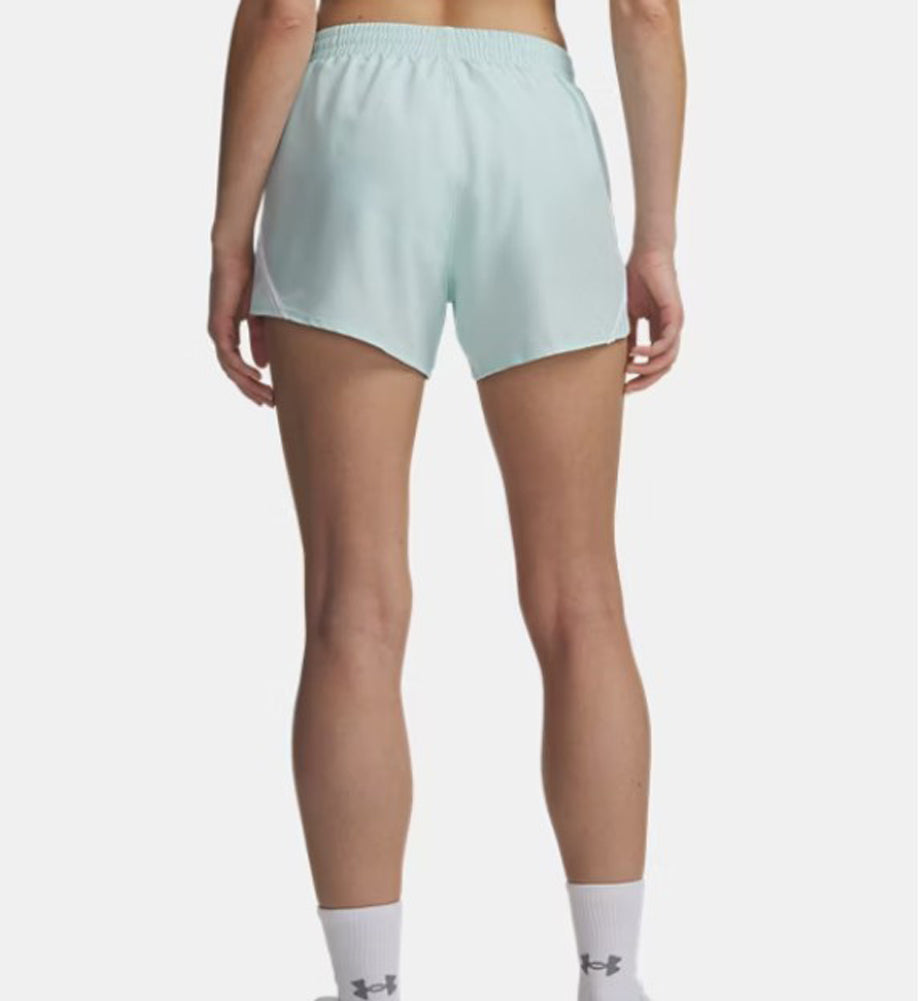 UA Fly By 3'' Shorts in Green by Under Armour