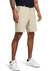 Matchplay Tapered Shorts in Brown by Under Armour