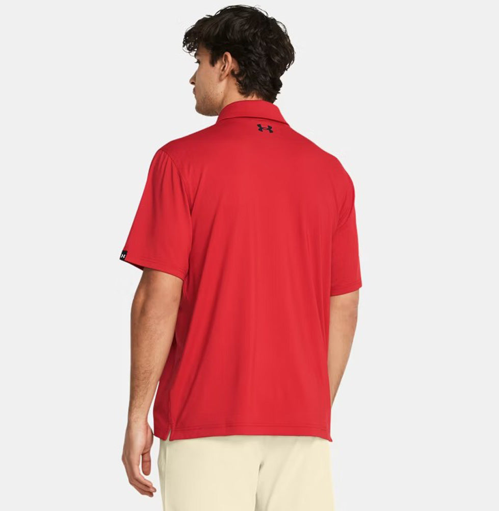 Tee to Green Polo in Red by Under Armour