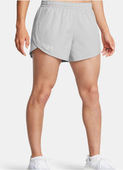 Fly By 3'' Heather Grey Shorts by Under Armour