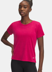 Launch Camo SS in Purple by Under Armour