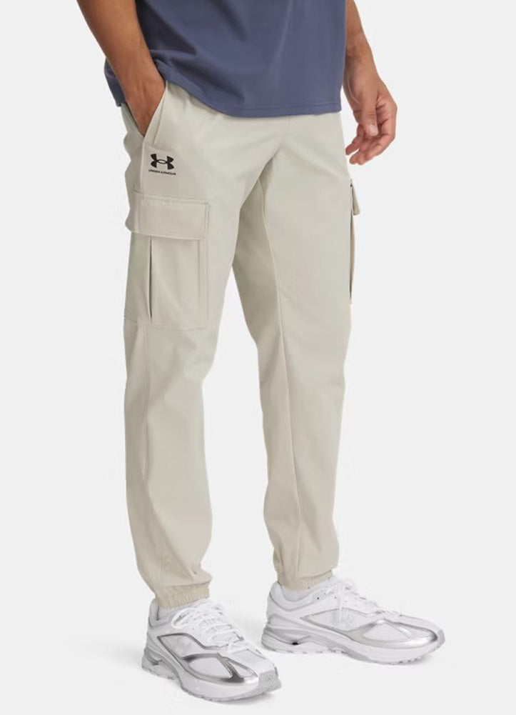 Vibe Cargo Pants in Brown by Under Armour