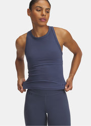 Motion High Neck Tank in Grey by Under Armour