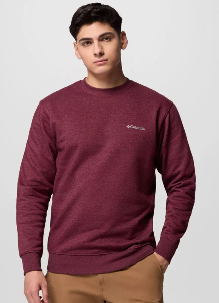 Hart Mountain II Crew in Rich Wine Heather by Columbia