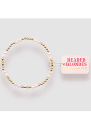 Coastal Pearl Beaded Bracelet by Beaded Blondes