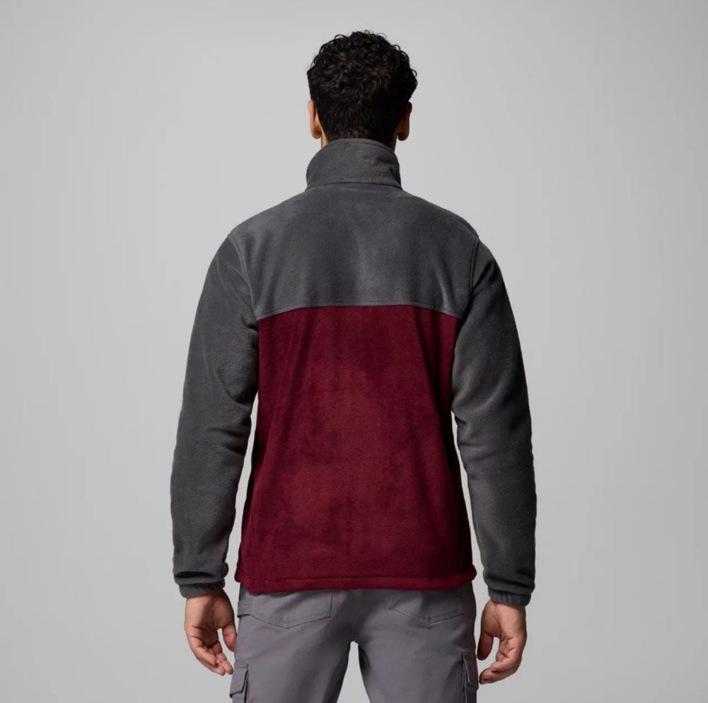 Steens Mountain Full Zip 2.0 in Shark/Rich Wine by Columbia