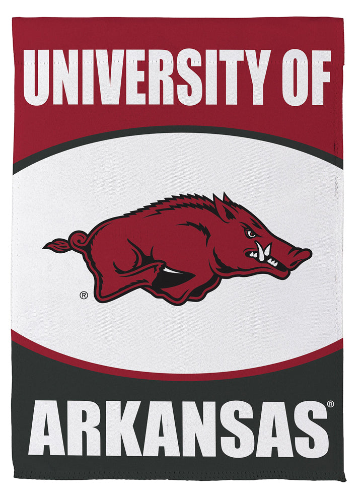 U of A Suede Flag by Evergreen