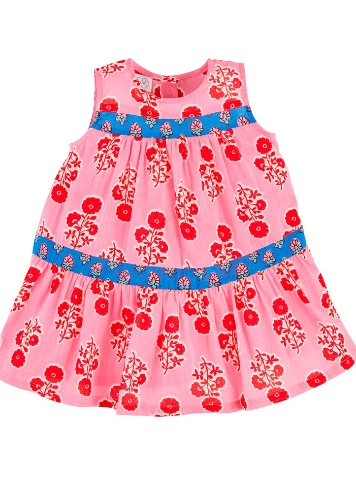 Mixed Print Dress by Mud Pie