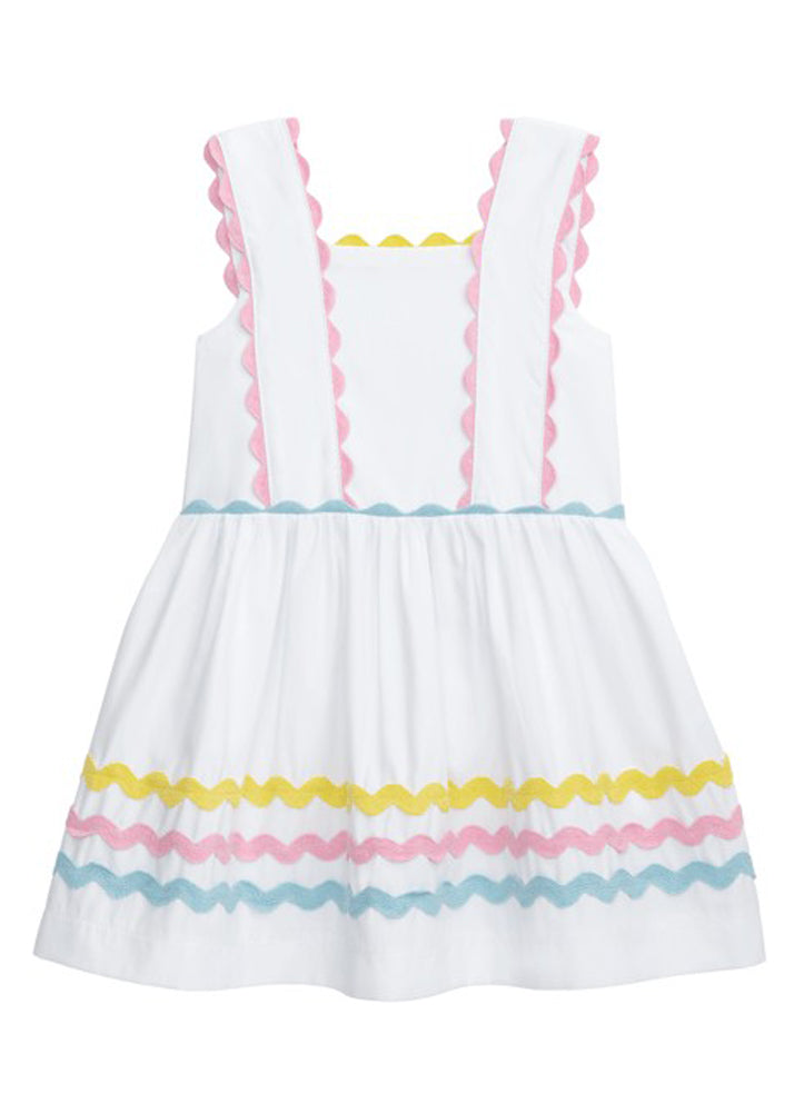 Ric Rac Poplin Dress by Mud Pie
