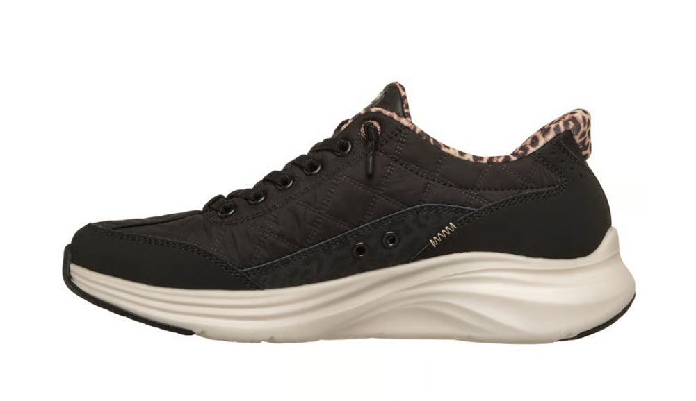Contour Foam Leopard Dream in Black by Skechers