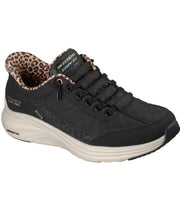 Contour Foam Leopard Dream in Black by Skechers