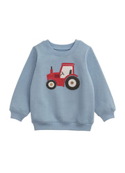 Tractor Sweatshirt by Mud Pie